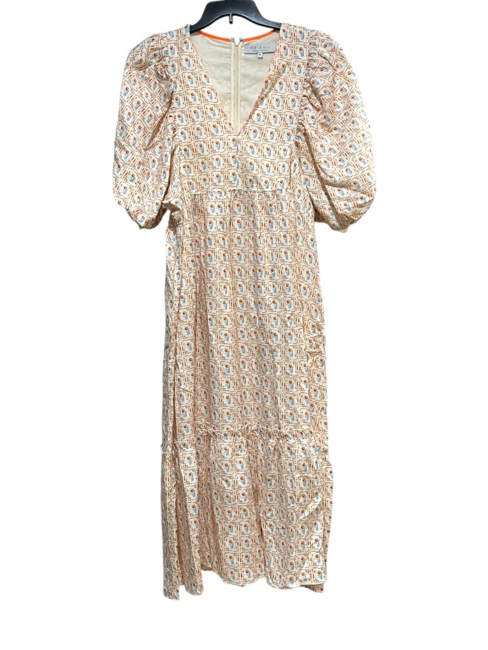 NWOT Hunter Bell Maxi Dress Floral Block Print Women's Size XL New Without Tag